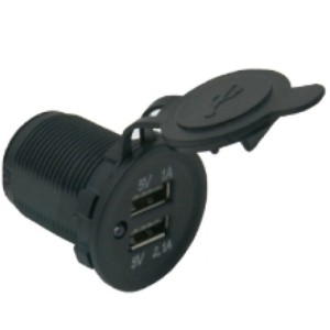 GBC 29.1700.05 - Charger with 2 USB Ports 2.1A + 1A Power Supplies Onetrade